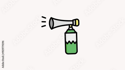 Airhorn Animation Icon