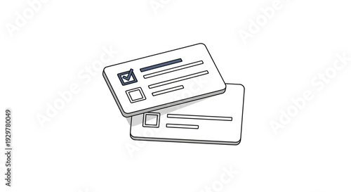 Credit cards for payment and shopping.