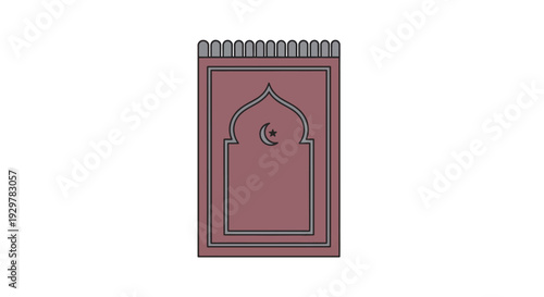 Islamic Prayer Book Cover Design.