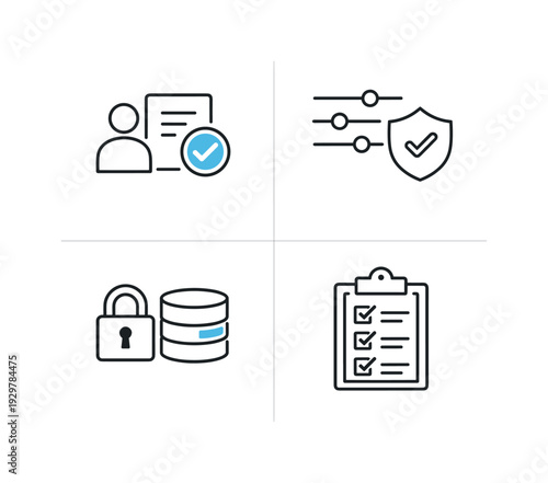 Digital corporate data privacy compliance and consent management workflow in enterprise governance systems, illustrating consent collection