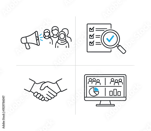 Corporate diversity recruitment and inclusive hiring initiative in workforce development strategy, highlighting outreach expansion, unbiased screening