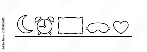 Healthy sleep routine and recovery habits supporting energy restoration and sustainable daily performance in demanding lifestyles, crescent moon