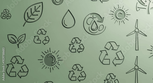 Eco Symbols Pattern