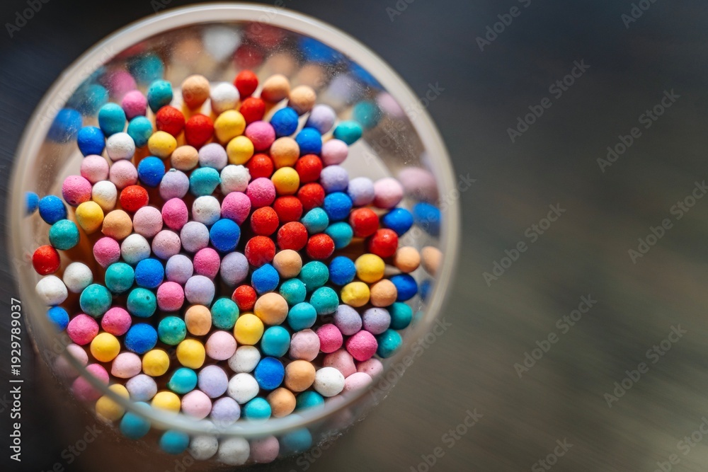 custom made wallpaper toronto digitalTop view of match heads in various colors standing in a glass. Colorful utility and fire-starting concept.