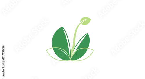 Green sprout logo
