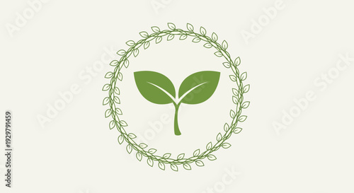 Green sprout logo