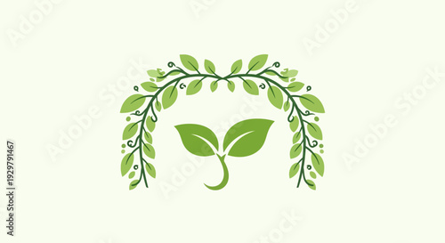 Green sprout logo
