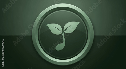 Green Sprout Icon