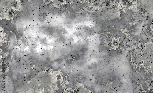 Stone surface grunge texture with dust, spots and scratches abstract background