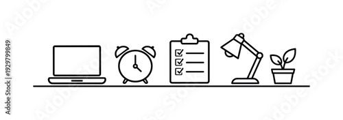 Remote productivity system and distraction-free workflow setup enabling focused task execution and balanced time management in digital work