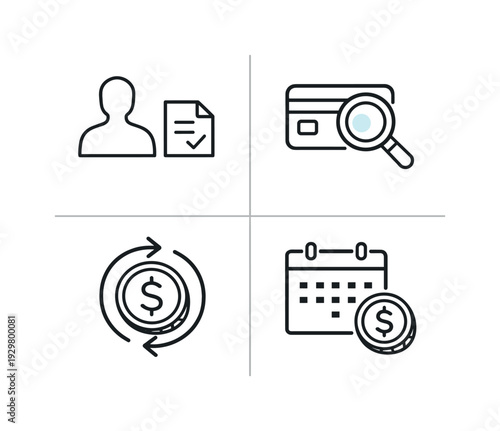 Digital peer-to-peer lending platform and alternative credit marketplace in fintech innovation, illustrating borrower application, credit assessment
