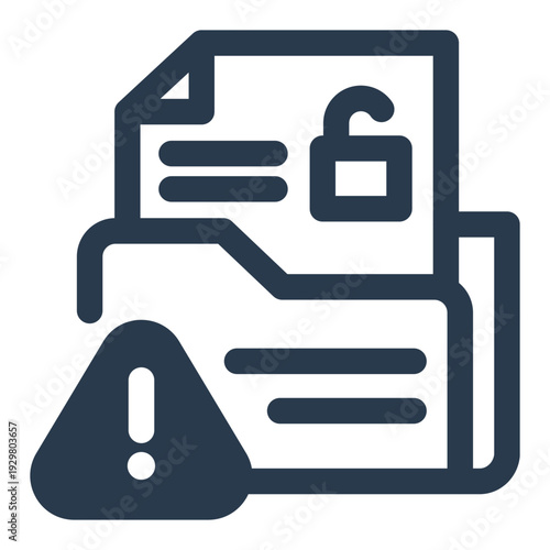 Critical Data Breach Security Alert Notification