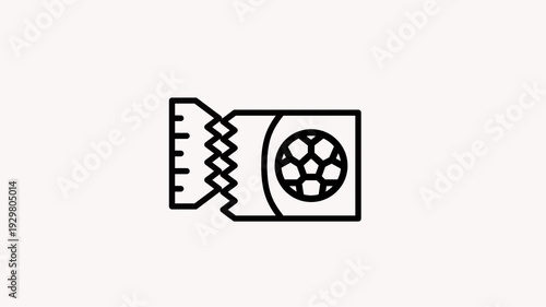 Ticket Animation Icon