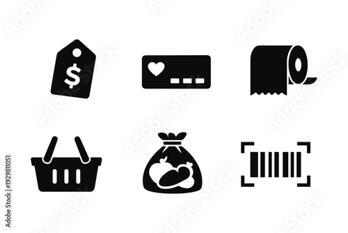Shopping Icons Set