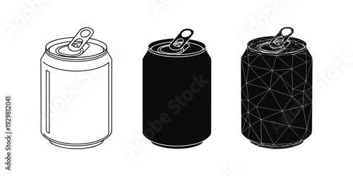 Three Soda Cans Collection