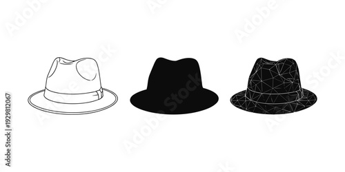 Fedora Hat Styles Collection