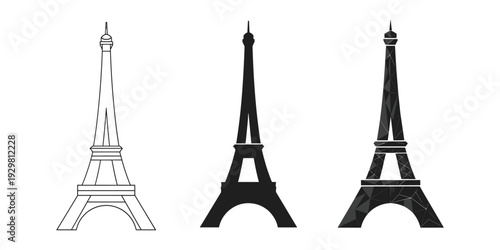 Eiffel Tower Styles