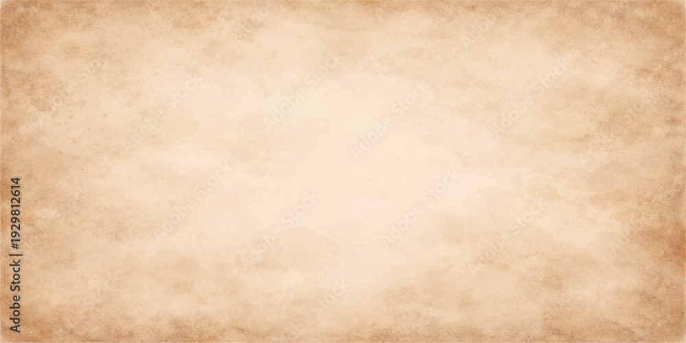 Obraz premium Old vintage paper texture background with aged parchment and grunge stained surface