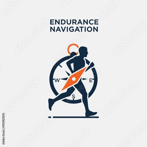 Conceptual Illustration Depicting Endurance, Navigation, And Athletic Pursuit Of Goals