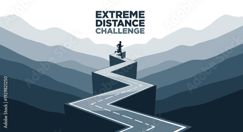 Conceptualizing Distance Challenge: A Runner's Ascent to Overcome Mountainous Barriers