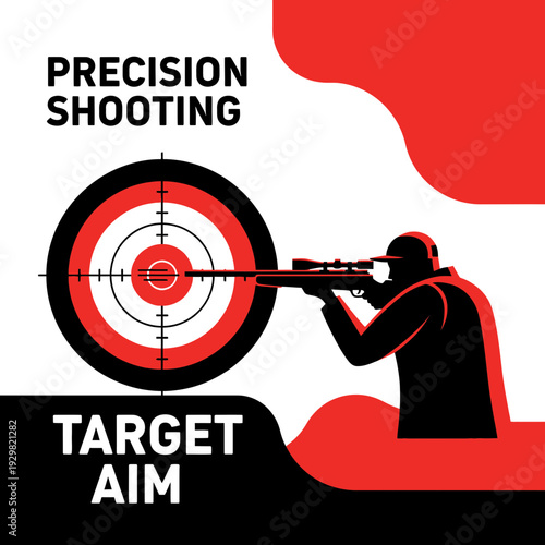 Conceptualizing Precision Shooting: A Dynamic Visual Depicting Target Aiming And Accuracy