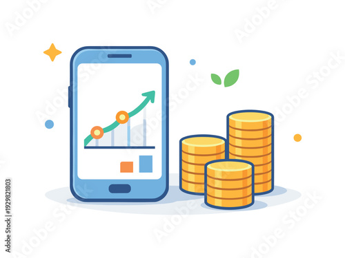 Personal investment portfolio monitoring and long-term asset growth tracking for financially aware individuals building wealth over time, a simple