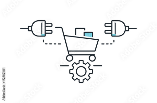 Composable checkout architecture for headless commerce platforms integrating modular payment and fulfillment services, a simplified shopping cart