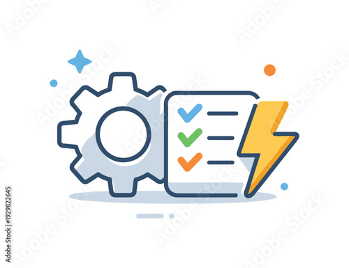 Digital workflow automation and task simplification in a modern business technology environment focused on saving time and reducing manual effort, a