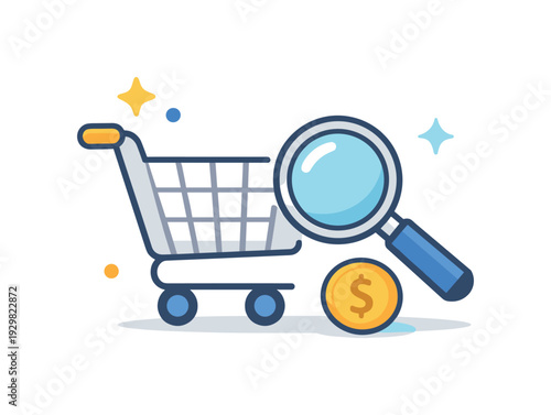 Conscious spending decision and mindful purchase evaluation in a personal finance context focused on comparing options and avoiding impulse buying, a