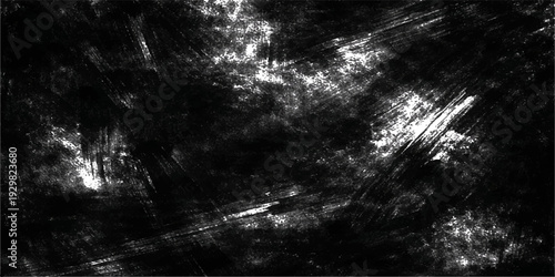 Black and white abstract grunge background with stormy clouds and dramatic sky texture