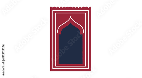 Islamic Arch Design Element Symbol.