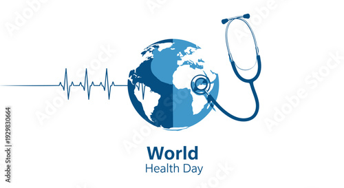 Vector illustration for World Health Day