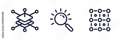 Neural network and data embedding symbols – Great for dev docs.