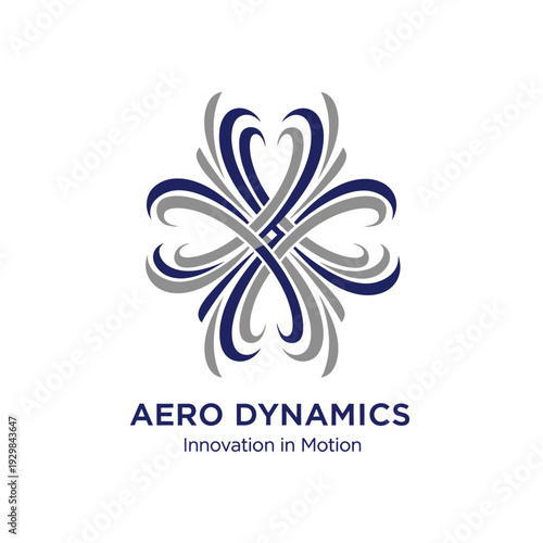Aero Dynamics logo with stylized swirling design elements.