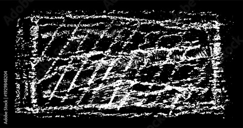 Chalk textured background, brush scribble