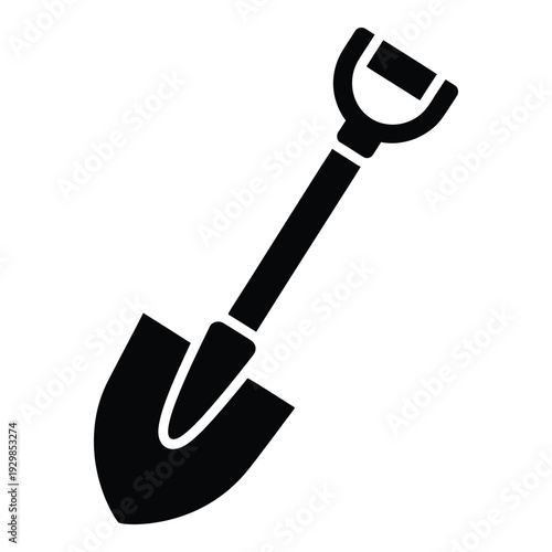Shovel Icon for Digging and Gardening Tasks