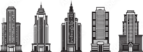 New york city skyline silhouette