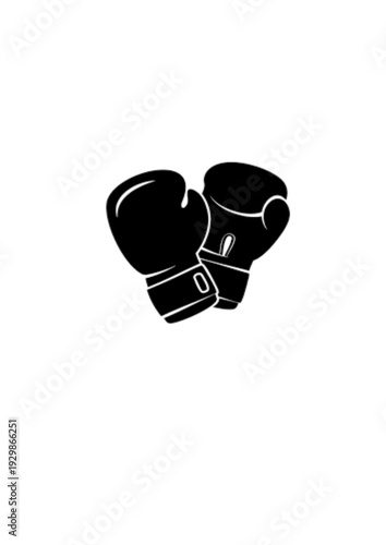 GUANTES DE BOXEO IMAGEN VECTOR