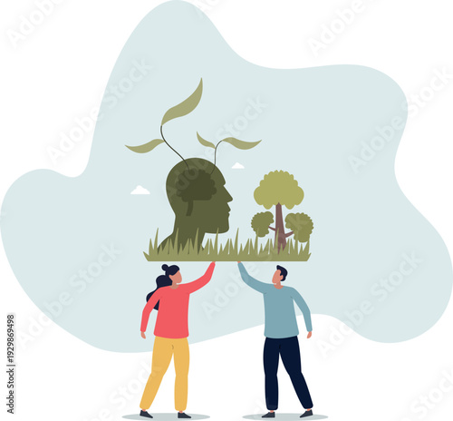 Environmental psychology for individual and environment surrounding.person's life situation and his activities.