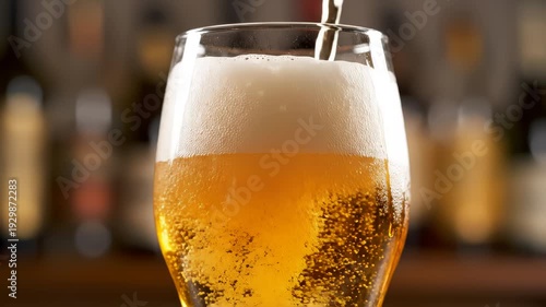 Wallpaper Mural Cold Fresh Beer poured. Torontodigital.ca