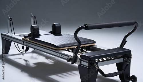 pilates reformer fitness machine for studio workouts, reformer equipment