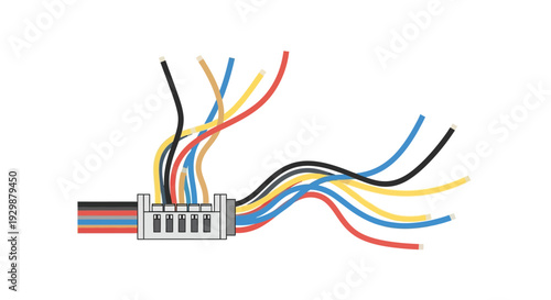 Colorful Wire Cable Connector.