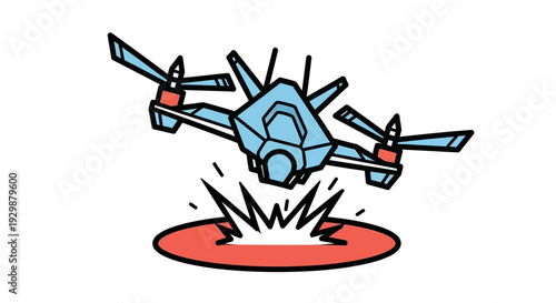 Drone Crash Landing Fails.