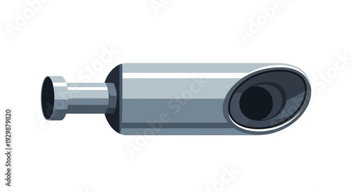 Exhaust Muffler Pipe System.