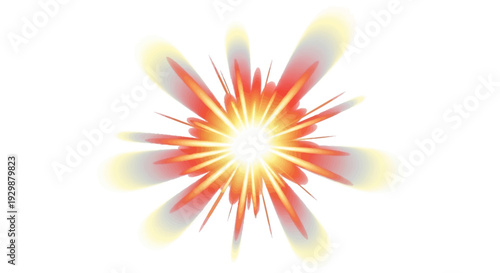 Explosion Blast Effect Graphic.
