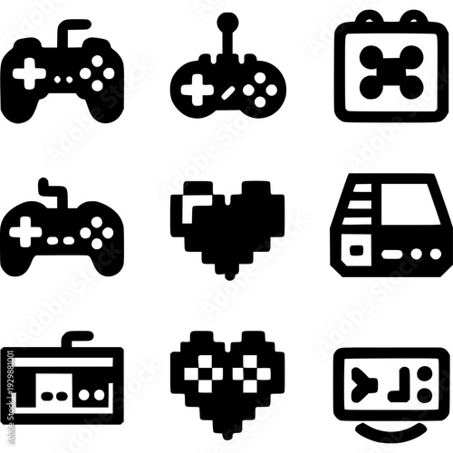 Video Game Icon Vector