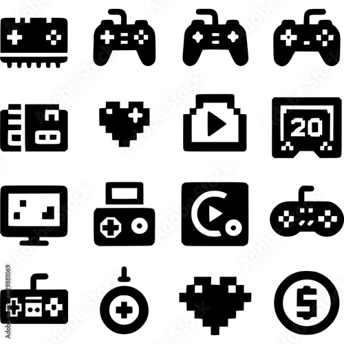 Video Game Icon Vector