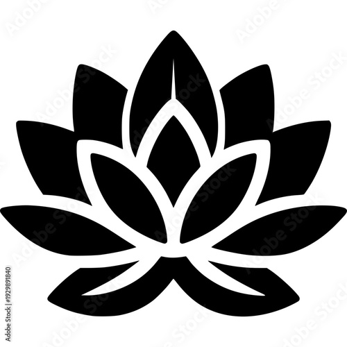 Lotus Icon Vector