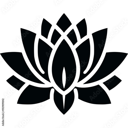 Lotus Icon Vector