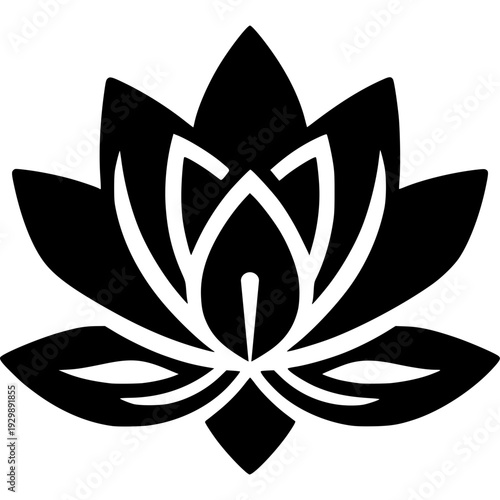 Lotus Icon Vector